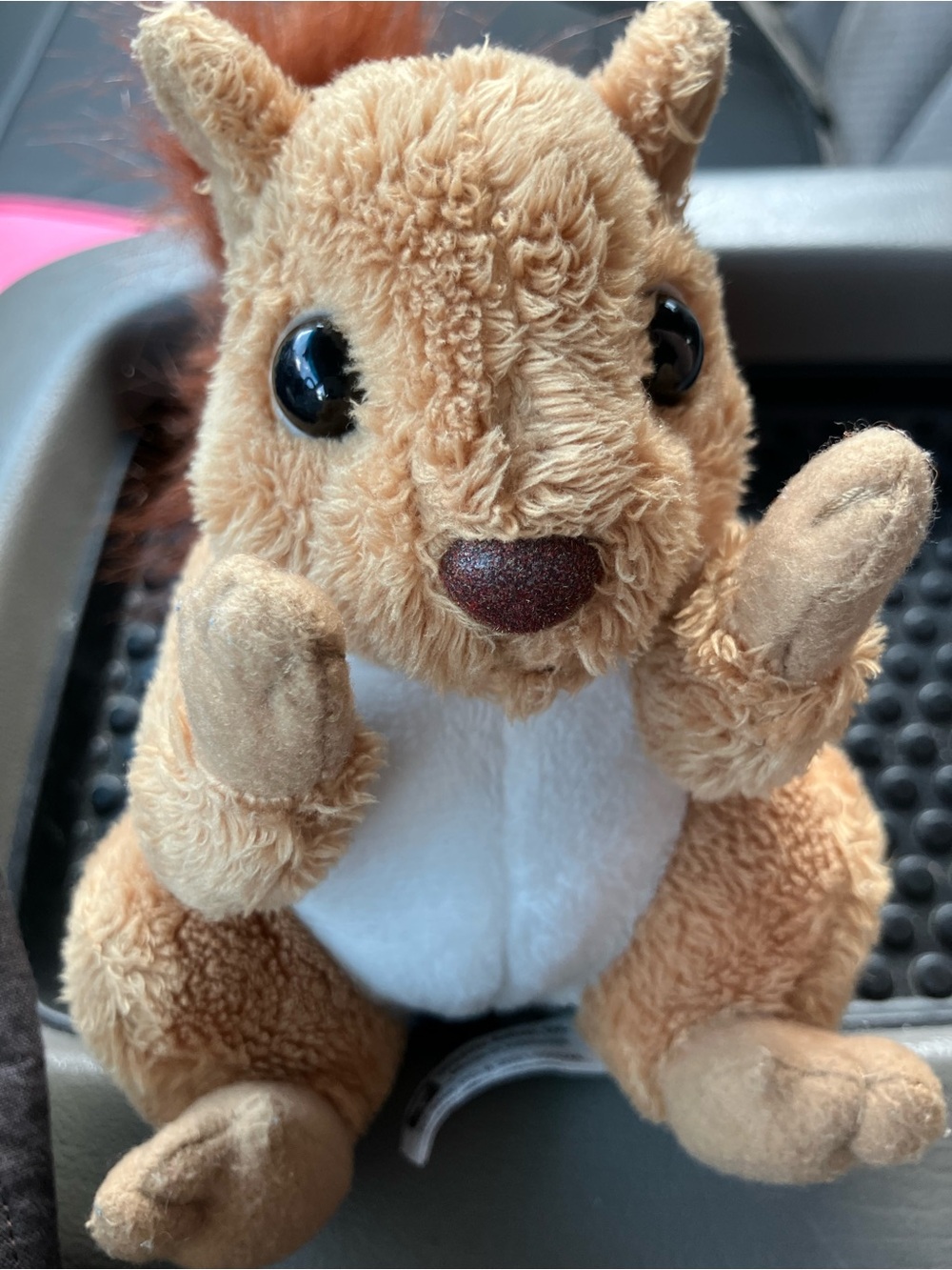 Wildlife Artist Small Red Squirrel Stuffed Animal Realistic Plush Toy Bushy Tail